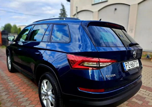 Skoda Kodiaq cena 121900 przebieg: 93200, rok produkcji 2019 z Swarzędz małe 92